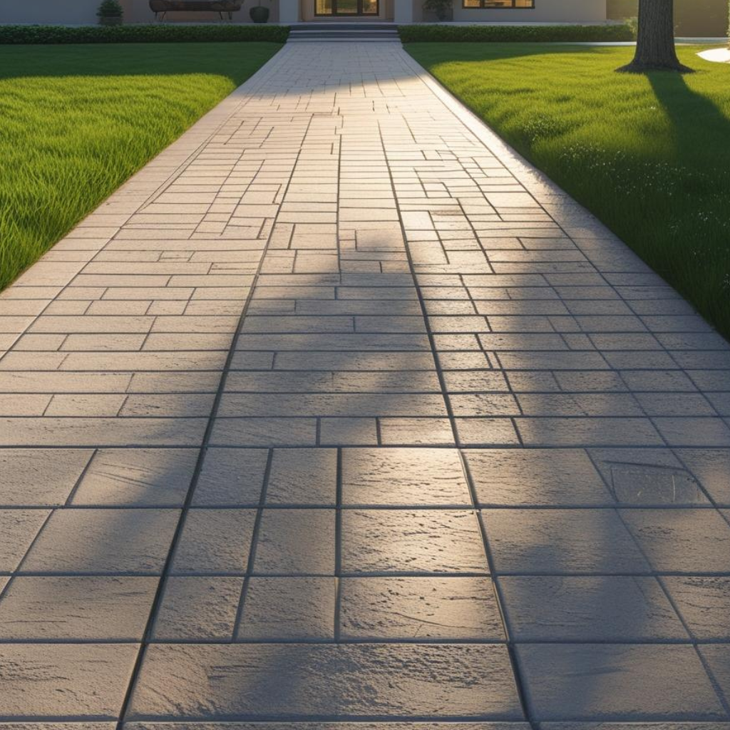 Driveway Concrete Paved by Neston driveway company
