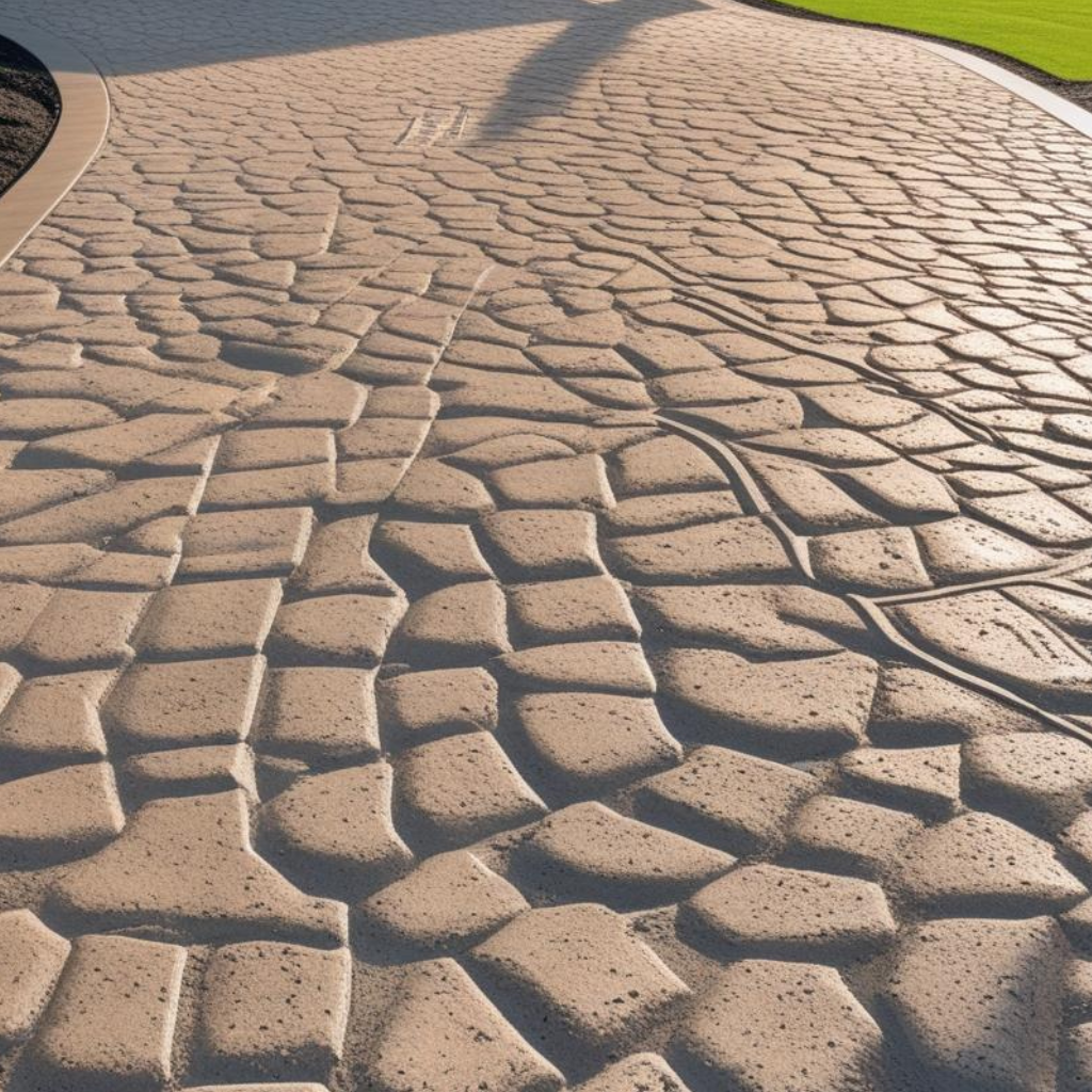 Imprinted Concrete Driveway Services by Neston driveway company