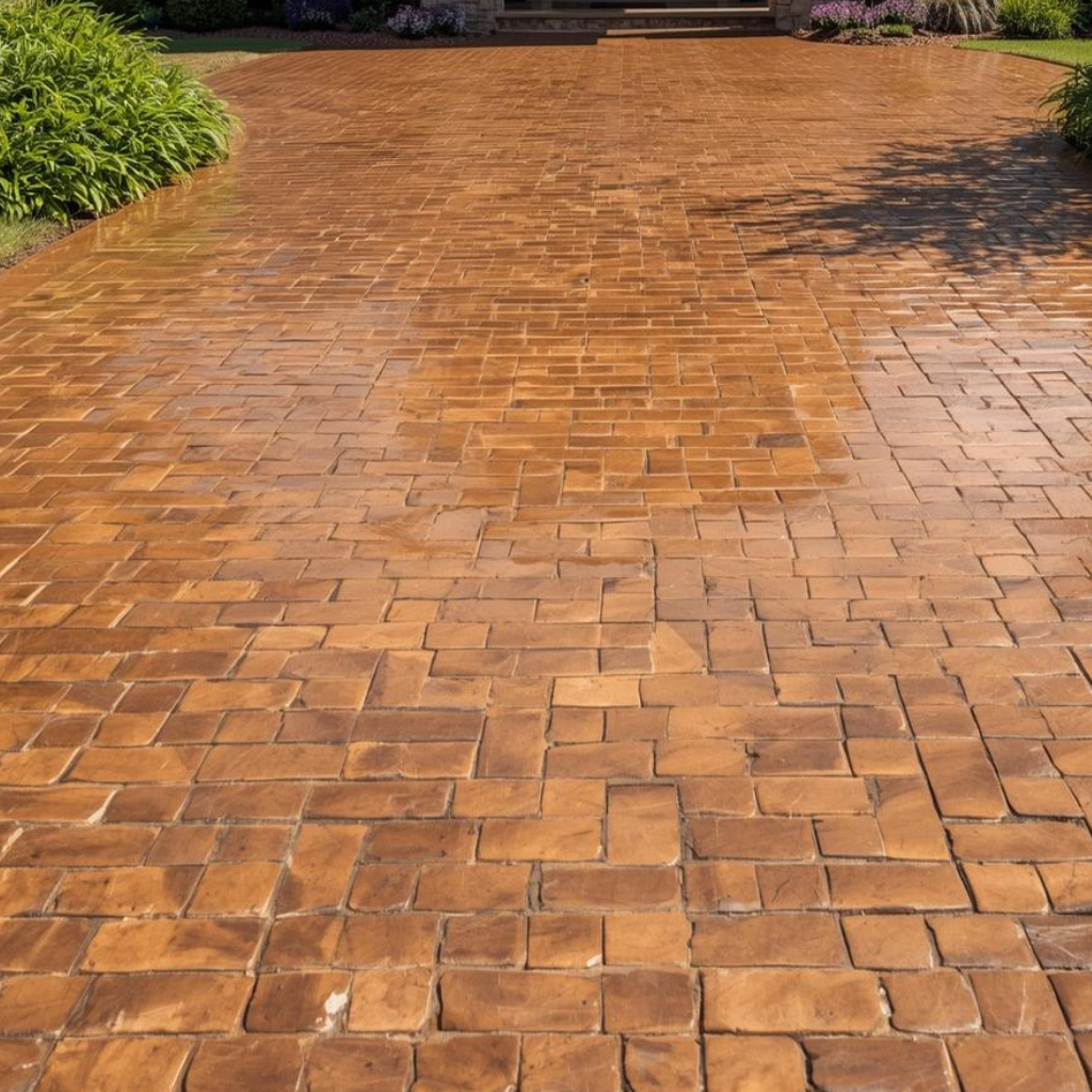 Imprinted Concrete Driveway Solutions by Neston driveway company